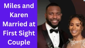 Miles and Karen Married at First Sight Couple
