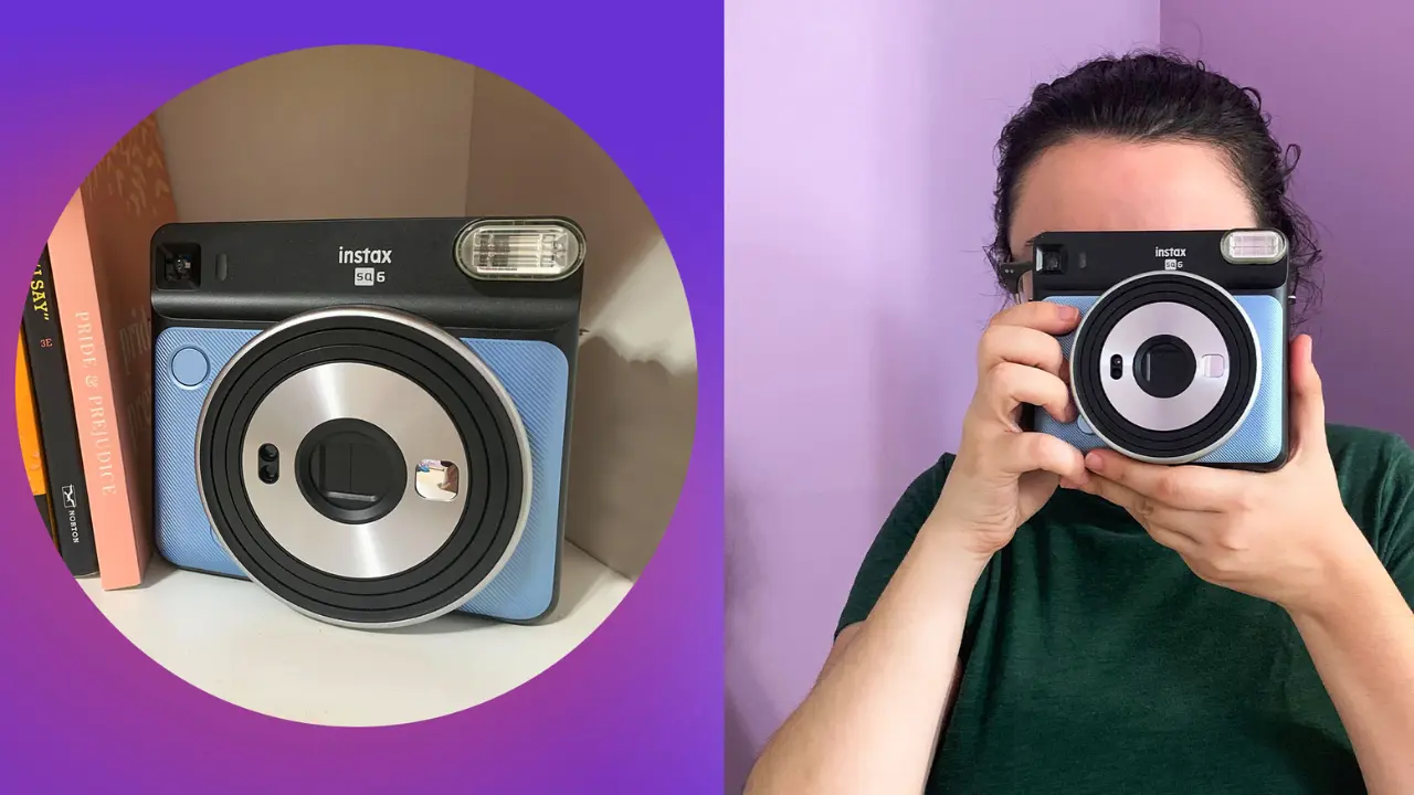 Polaroid Camera Capturing Memories in an Instant